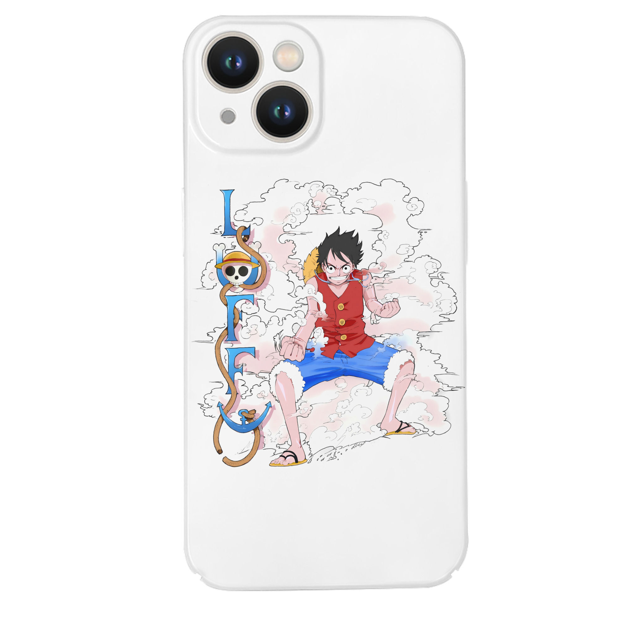 （画像用） ワンピース モンキー・D・ルフィ ONE PIECE Monkey D. Luffy 【iPhone 14シリーズ対応】ハードケース